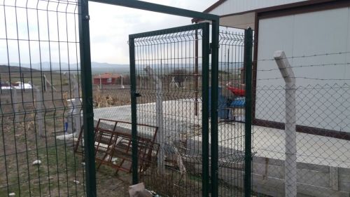 Park Alanı Çevresi Panel Çit Örgü İşi Ankara Kürşat Tel Örgü