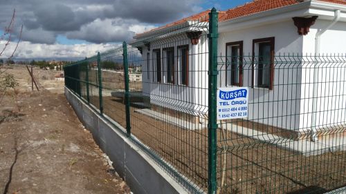 Gökçehöyük Mahallesi Panel Çit Uygulaması- Kürşat Tel Örgü