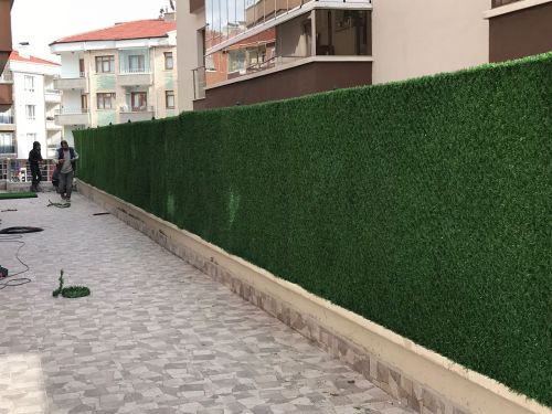 Gölbaşı G.O.P Mahallesi Çim Çit Çalışmamız - Kürşat Tel Örgü